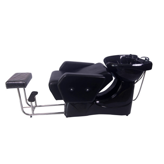 沖水台04-1 黑底座 雙腳踏