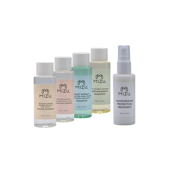 MIZU 旅行系 豪華洗護全套組（50ml x5）
