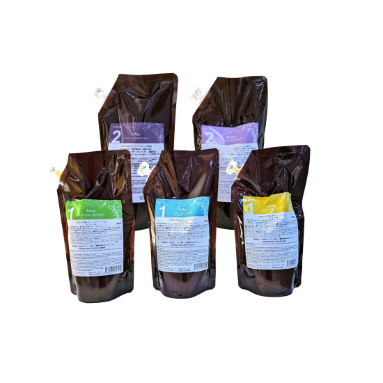 KUSA穀洛斯質感燙髮系統 一劑/二劑 中間酸